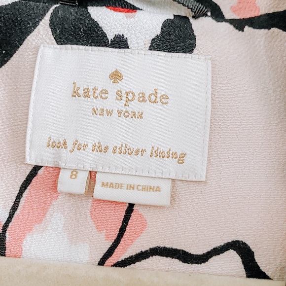 Kate spade Tiger lily print one-button blazer - Picture 2 of 4